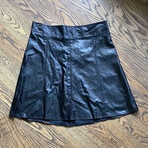 Maurices Sleek Black Mini Skirt